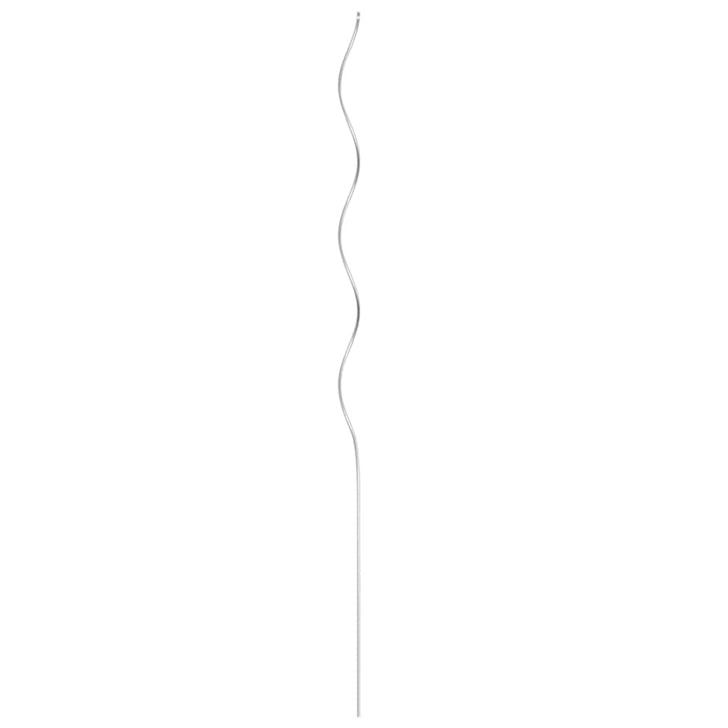 Växtstöd, 5 st, spiral, 110 cm, galvaniserat stål