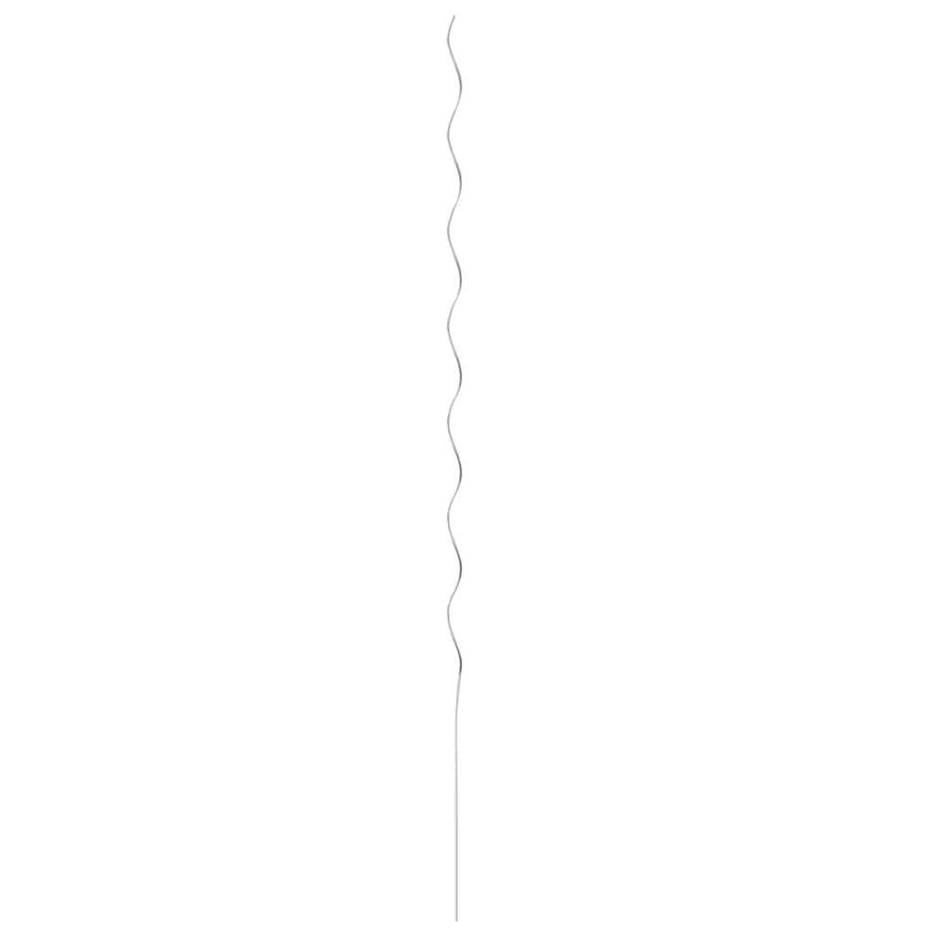 Växtstöd, 5 st, spiral, 170 cm, galvaniserat stål