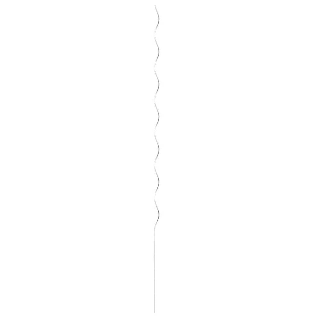 Växtstöd, 5 st, spiral, 170 cm, galvaniserat stål