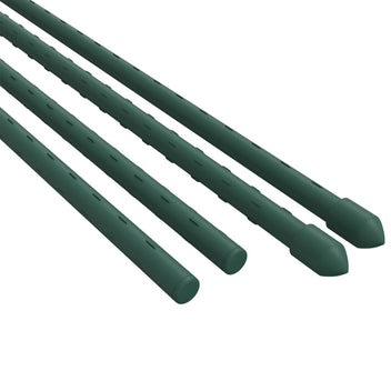 Växtstöd, 30 st, gröna, 115 cm, stål