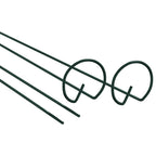 Puutarhan kasvituet 20 kpl vihreä 40 cm teräs