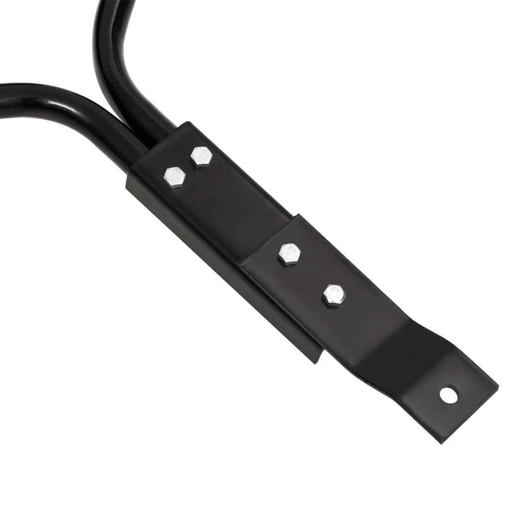 Nurmikkojyrä musta 63 l rauta