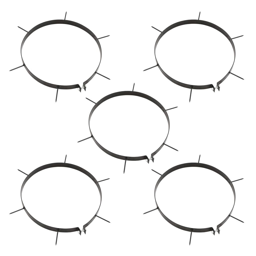 Nurmikkojyrä ilmauspannoilla musta 63 l rauta