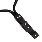 Nurmikkojyrä ilmauspannoilla musta 63 l rauta