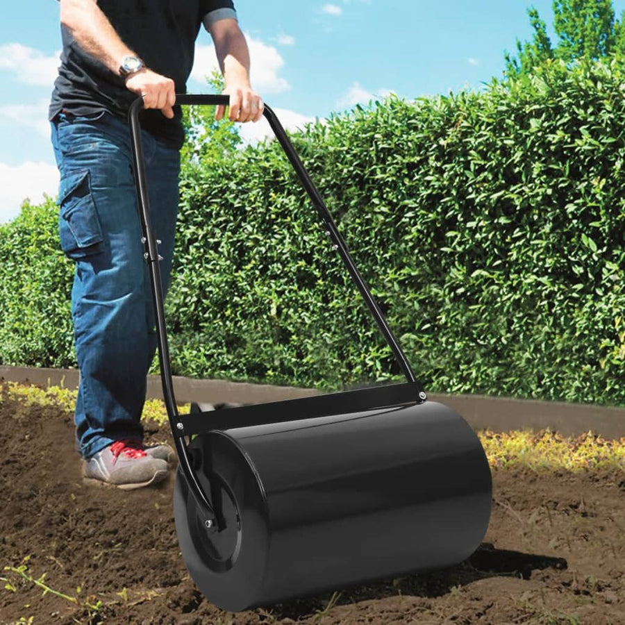 Gräsmatta, svart, 63 cm, 50 l
