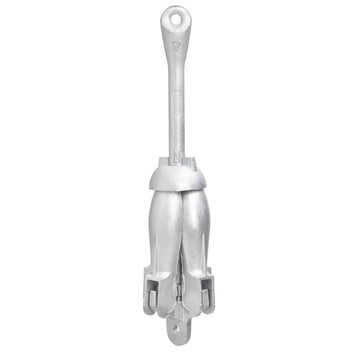 Fällbart ankare, silver, 3,2 kg, smidesjärn