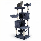 Pohjolan Lemmikkitarvike Kissan raapimispuu 163cm Harmaa