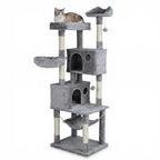 NordDjur Kattklösbräda 185 cm Ljusgrå