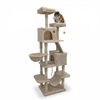 NordDjur Kattklös-/klätterträd 206 cm, beige
