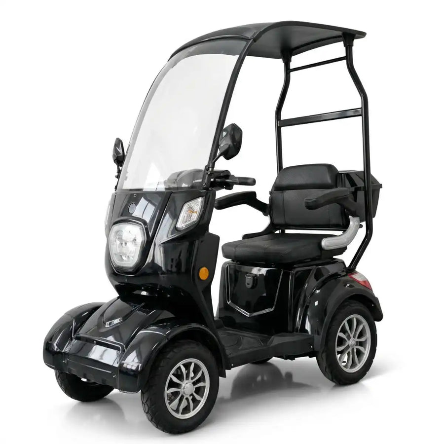 Senioriskootteri 800W – 48V20Ah litiumakku, 25 km/h, toimintasäde 40–70 km