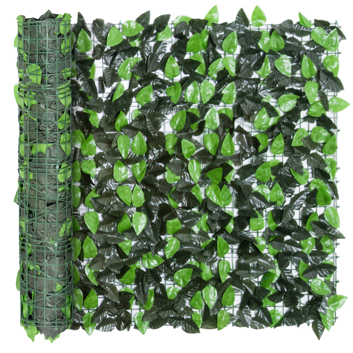 Tekolehtiaita verkkotaustalla, leikattava, 300 x 100 cm, vihreä