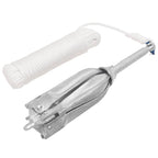 Taitettava ankkuri köydellä hopea 12 kg kuumasinkitty valurauta