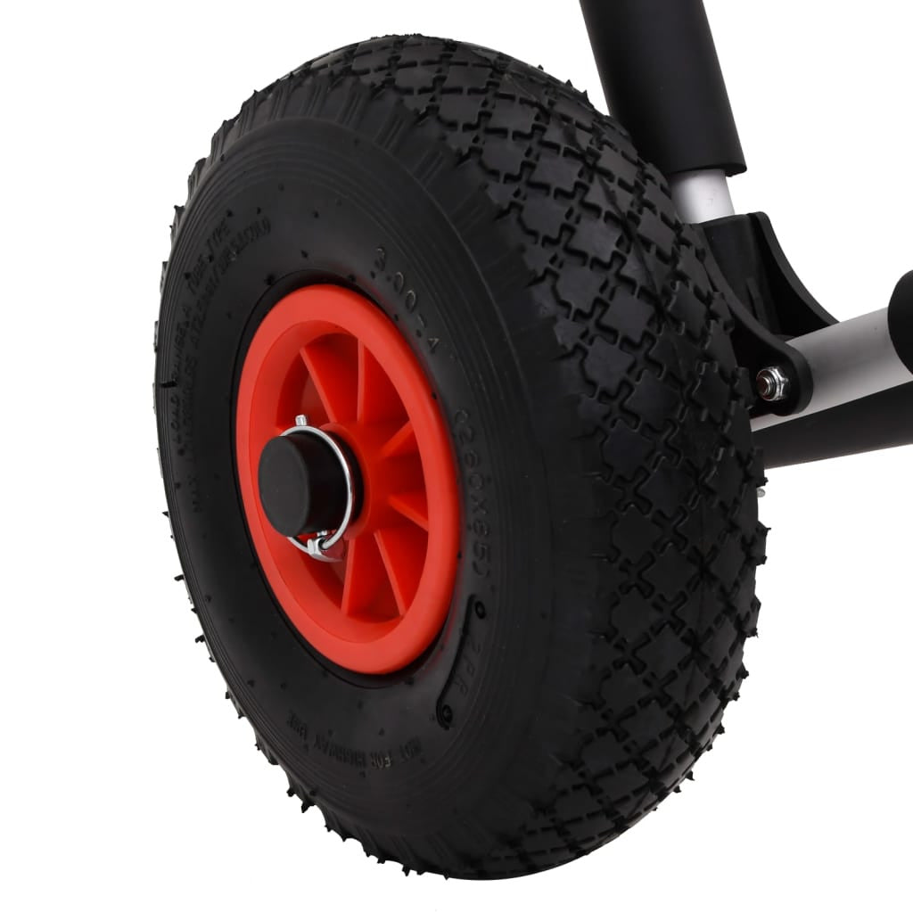 SUP Kärry 2 lainelaudalle kokoontaittuva 90 kg alumiini