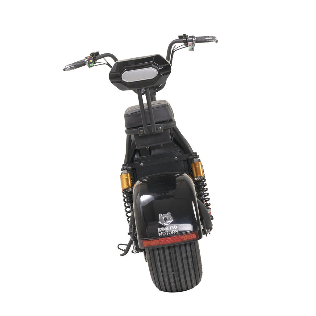 Kontio Kruiser Long Range 1000W, Kaksi 0,7kWh Lithium Akkua, Musta