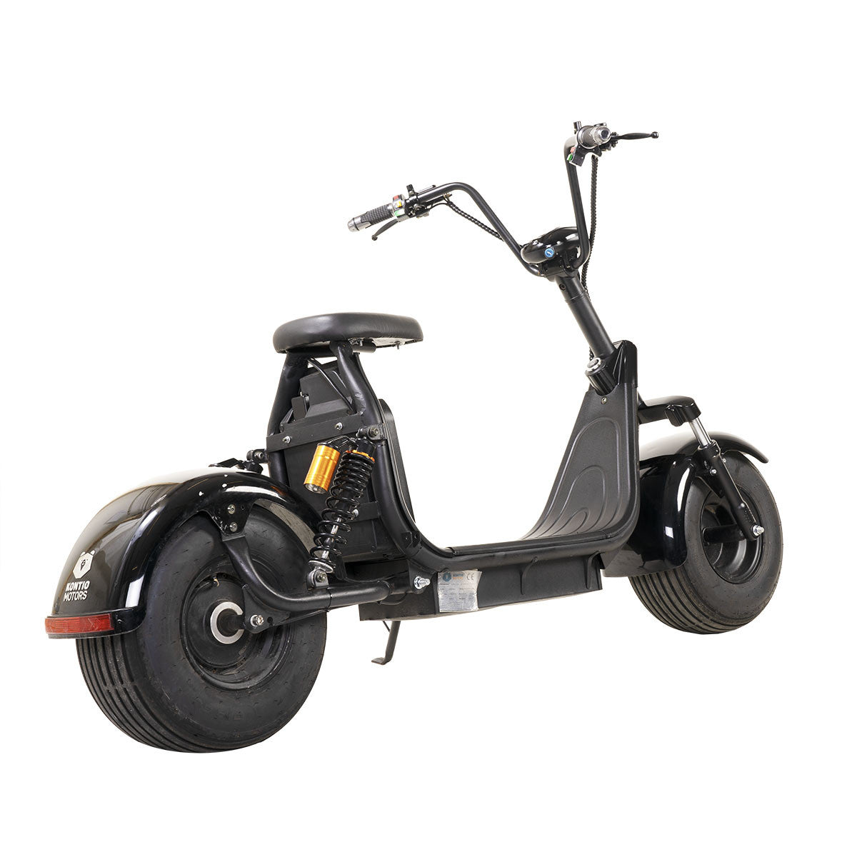 Kontio Kruiser Long Range Single 1000W, Kaksi 0,7kWh Lithium Akkua, Musta