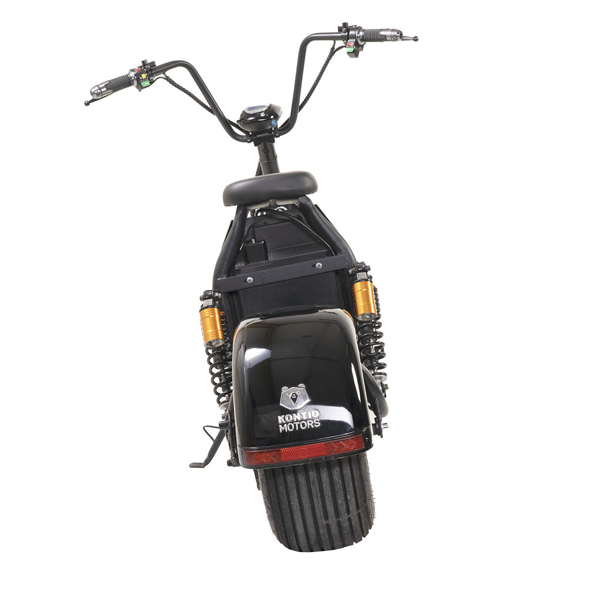 Kontio Kruiser Long Range Single 1000W, Kaksi 0,7kWh Lithium Akkua, Musta
