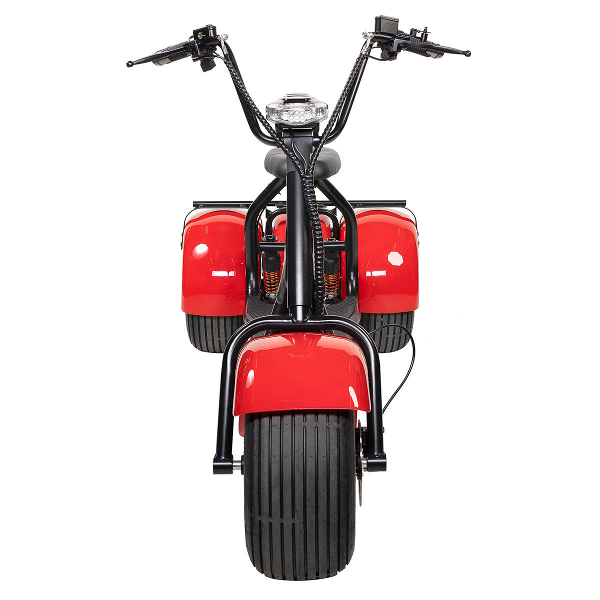 Kontio Kruiser Trike 1000W, 0,7kWh litiumbatteri, röd
