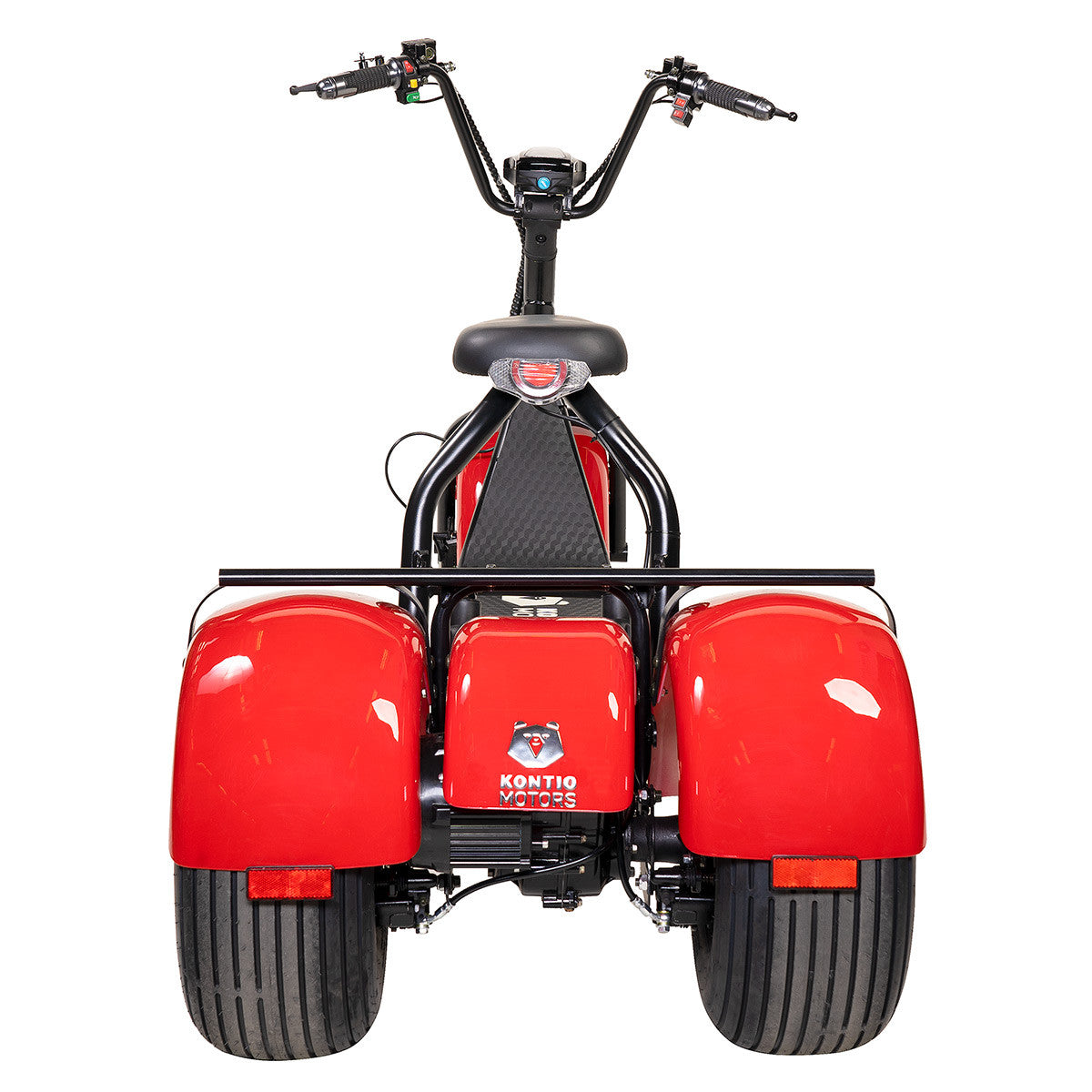Kontio Kruiser Trike 1000W, 0,7kWh litiumbatteri, röd