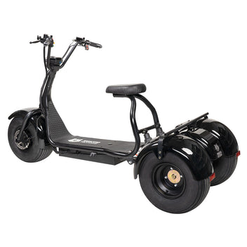 Kontio Kruiser Trike 1000W, 0,7kWh Lithium Akku, Musta