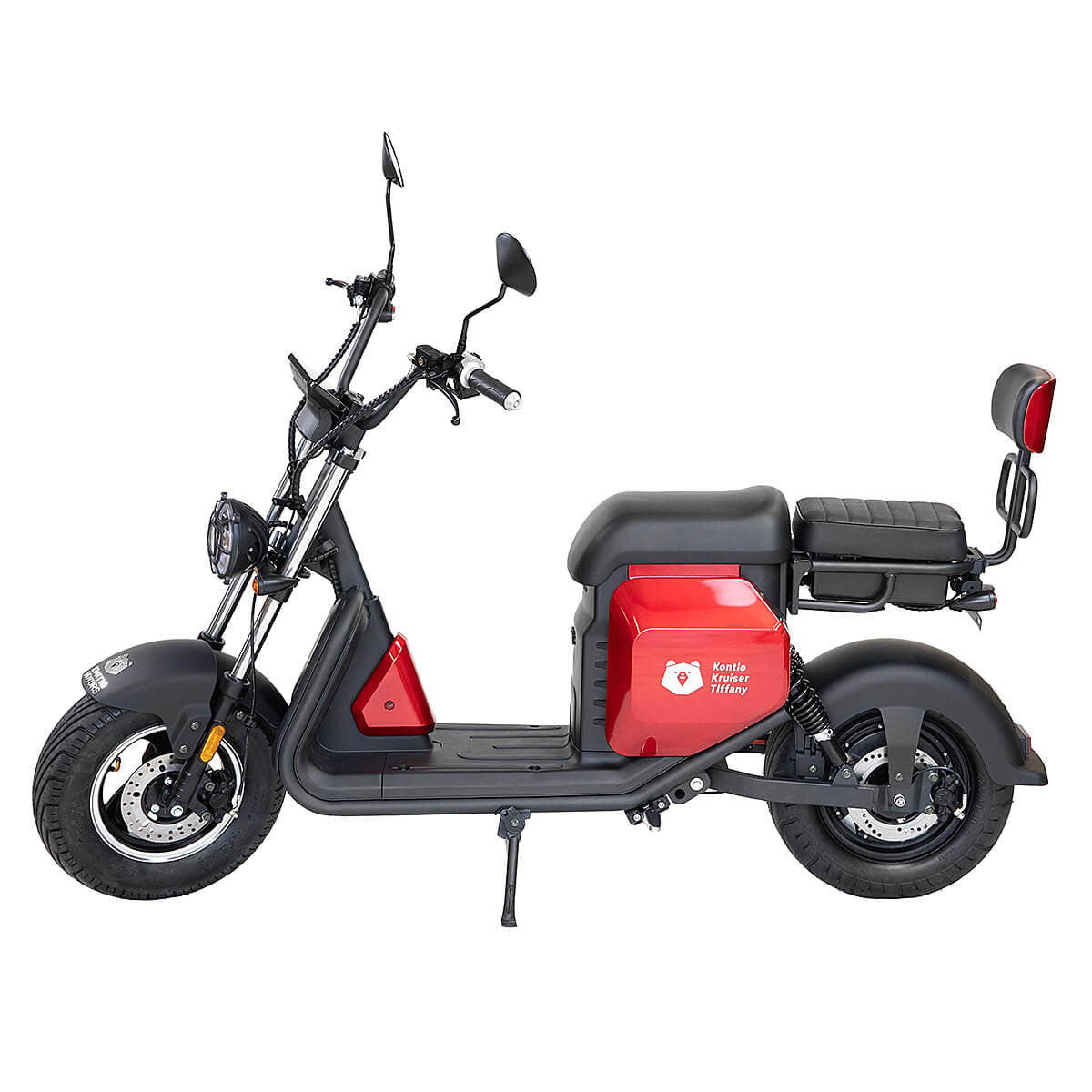 Kontio Kruiser Tiffany 1000W, 0,7kWh Lithium akulla, Punainen