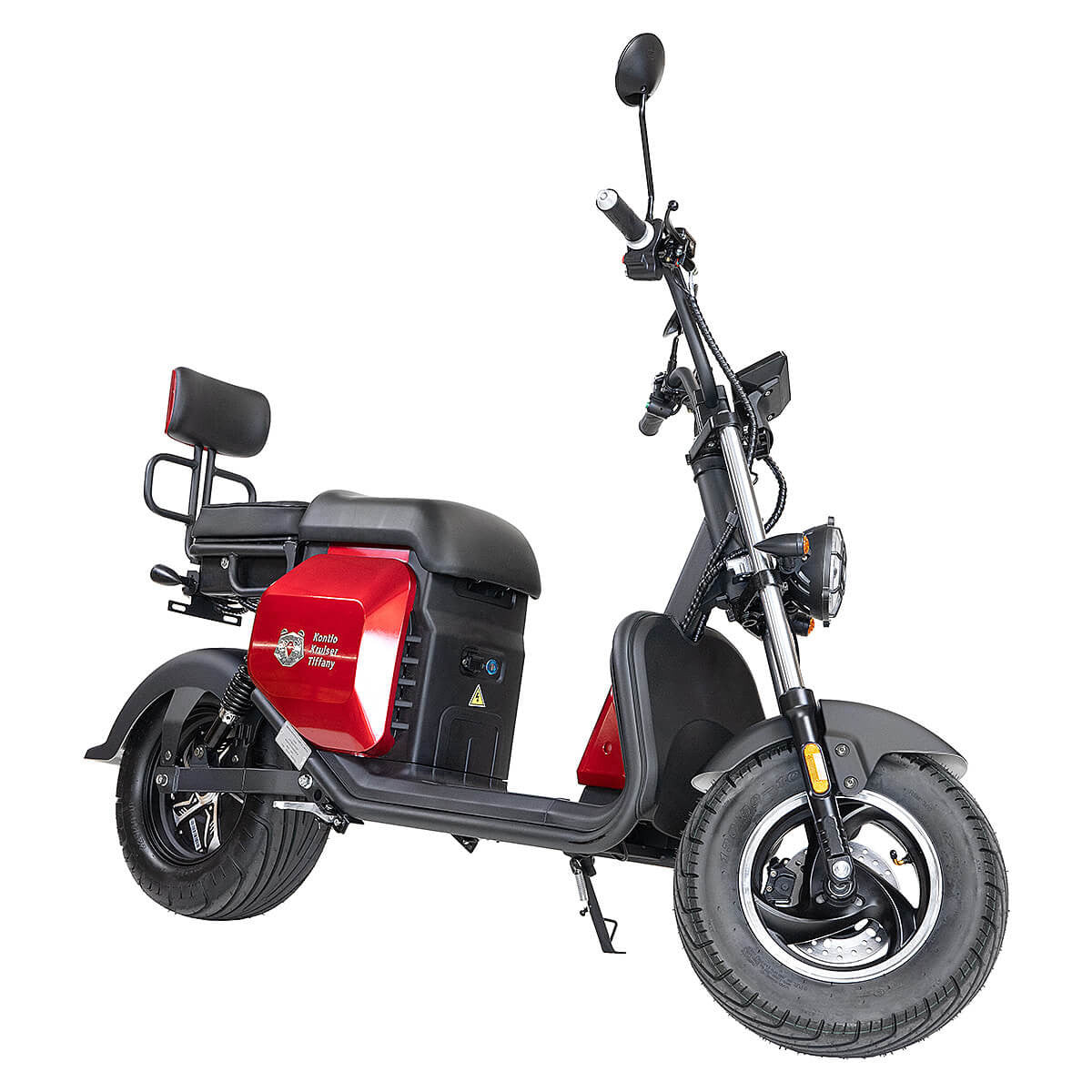 Kontio Kruiser Tiffany 1000W, 0,7kWh Lithium akulla, Punainen