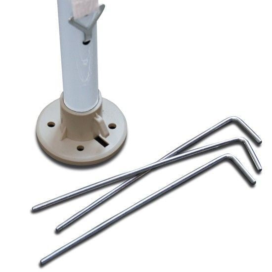 OUTLET! POHJOLA GARDEN Juhlateltta / Paviljonki irrotettavilla sivuilla 3x4m PE, sininen