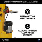 POHJOLA MOTORS Halkomakone / Klapikone 7T POWER, 230V, pystymallinen