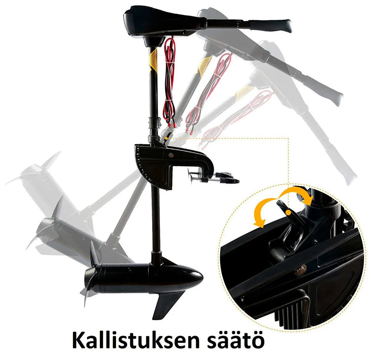 Elmotorcykel 46LBS – 12V, 5+3 växlar, toppfart 9,5 km/h