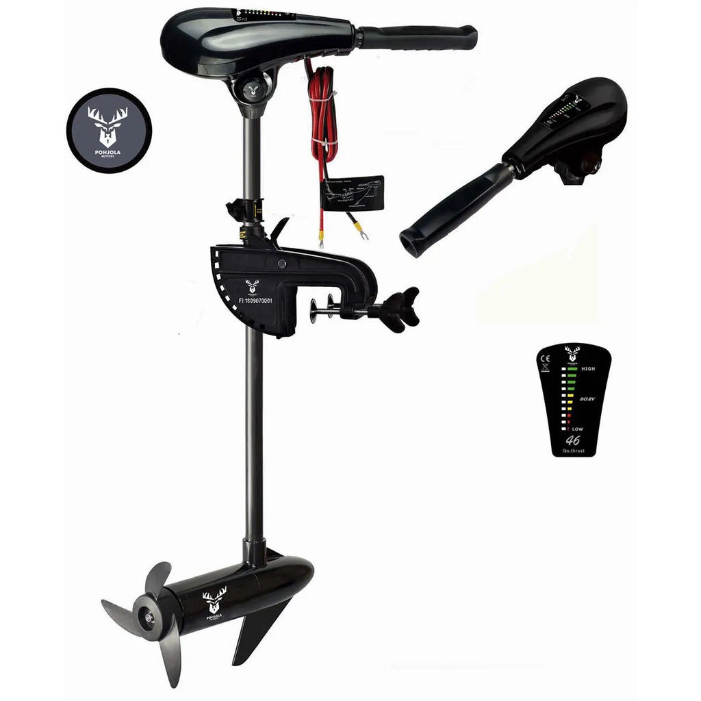 POHJOLA MOTORS Sähköperämoottori PRO X-sarja 86LBS 24V