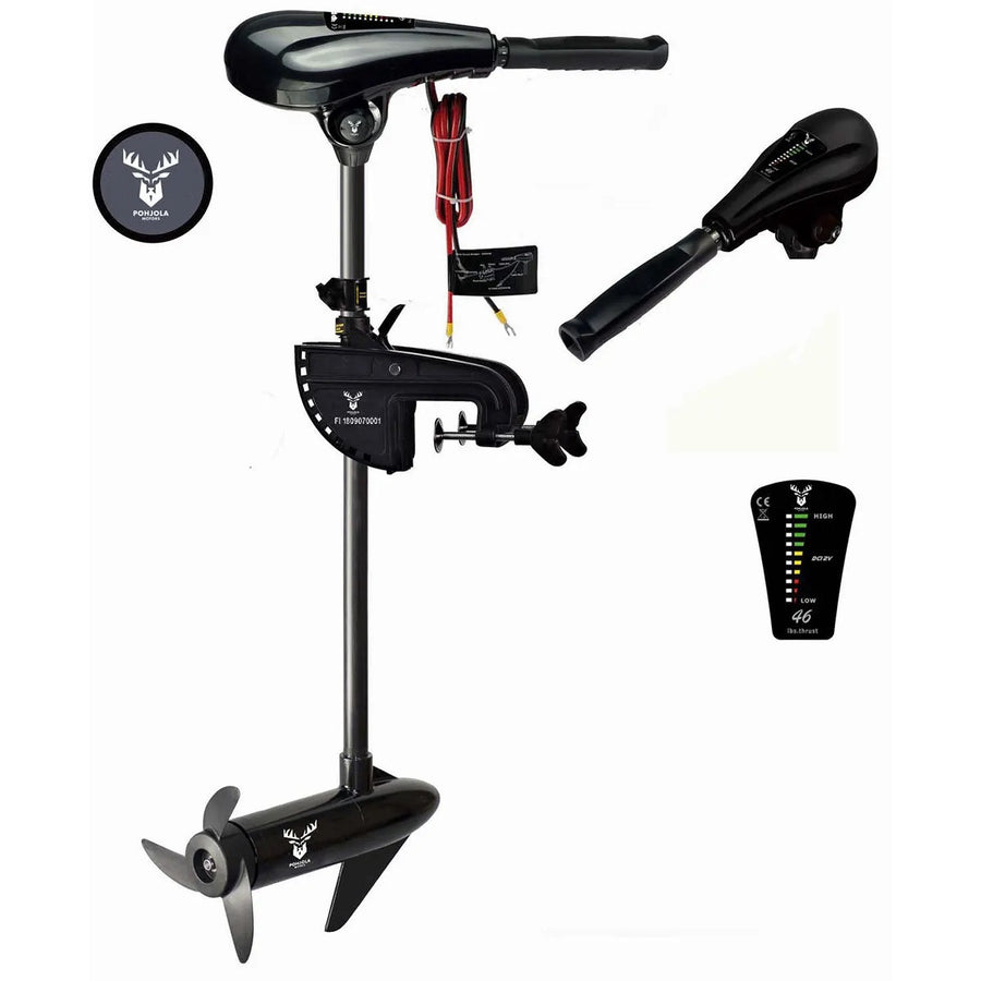 Sähköperämoottori 86LBS / 37,2 kg – 24V, 22 km/h, 5+3 vaihdetta