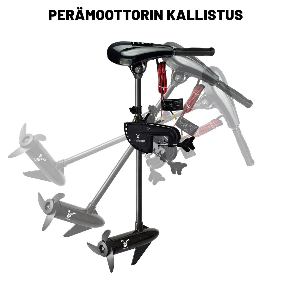 POHJOLA MOTORS Sähköperämoottori PRO X-sarja 86LBS 24V