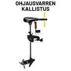 POHJOLA MOTORS Sähköperämoottori PRO X-sarja 86LBS 24V