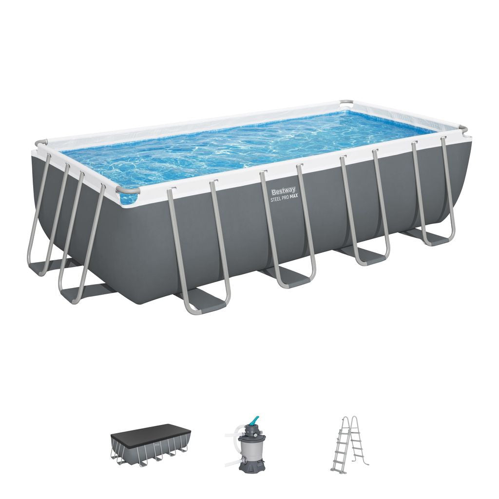 STEEL PRO MAX POOL SET 488 X 244 X 122 CM