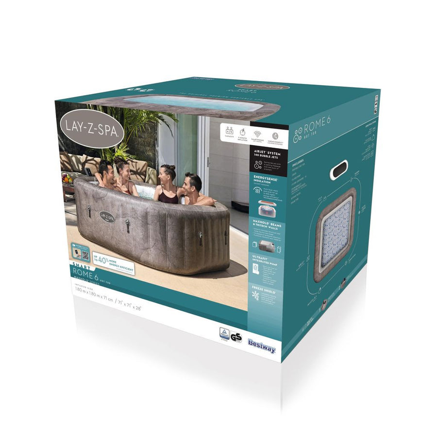 LAY-Z-SPA ROME ULTRAFIT SMART AIRJET