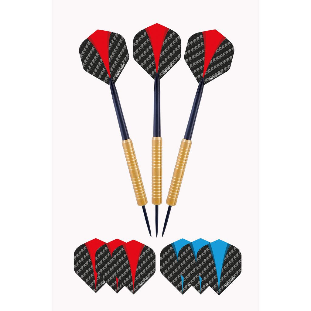LONGFIELD DARTSBORD, SKÅP OCH 2 DARTSET