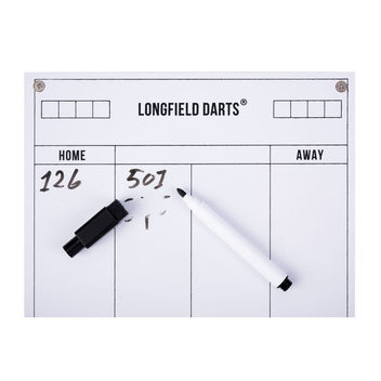 LONGFIELD DARTSBORD, SKÅP OCH 2 DARTSET
