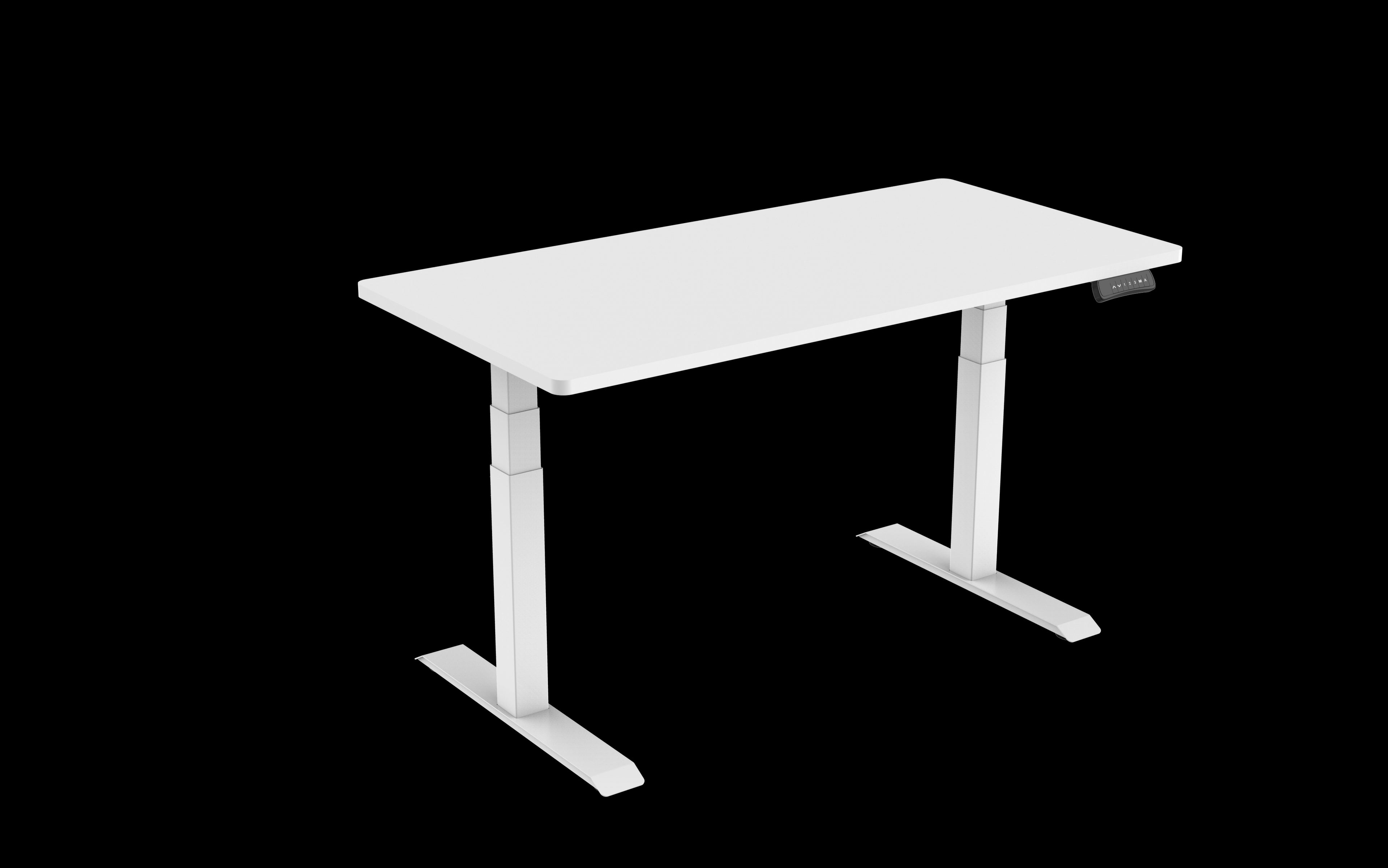 Pohjola Indoor Sähköpöydän Runko Premium 58-123cm, Valkoinen