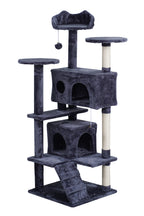 POHJOLAN LEMMIKKITARVIKE Kissan kiipeily-/raapimapuu 139 cm, Harmaa