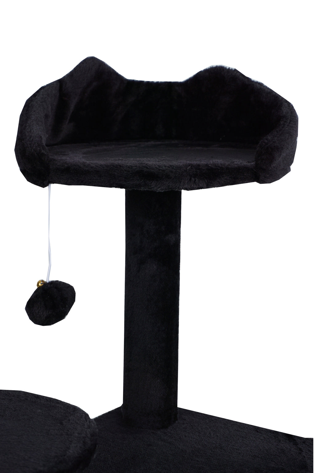 POHJOLAN LEMMIKKITARVIKE Kissan kiipeily-/raapimapuu 139 cm, Musta