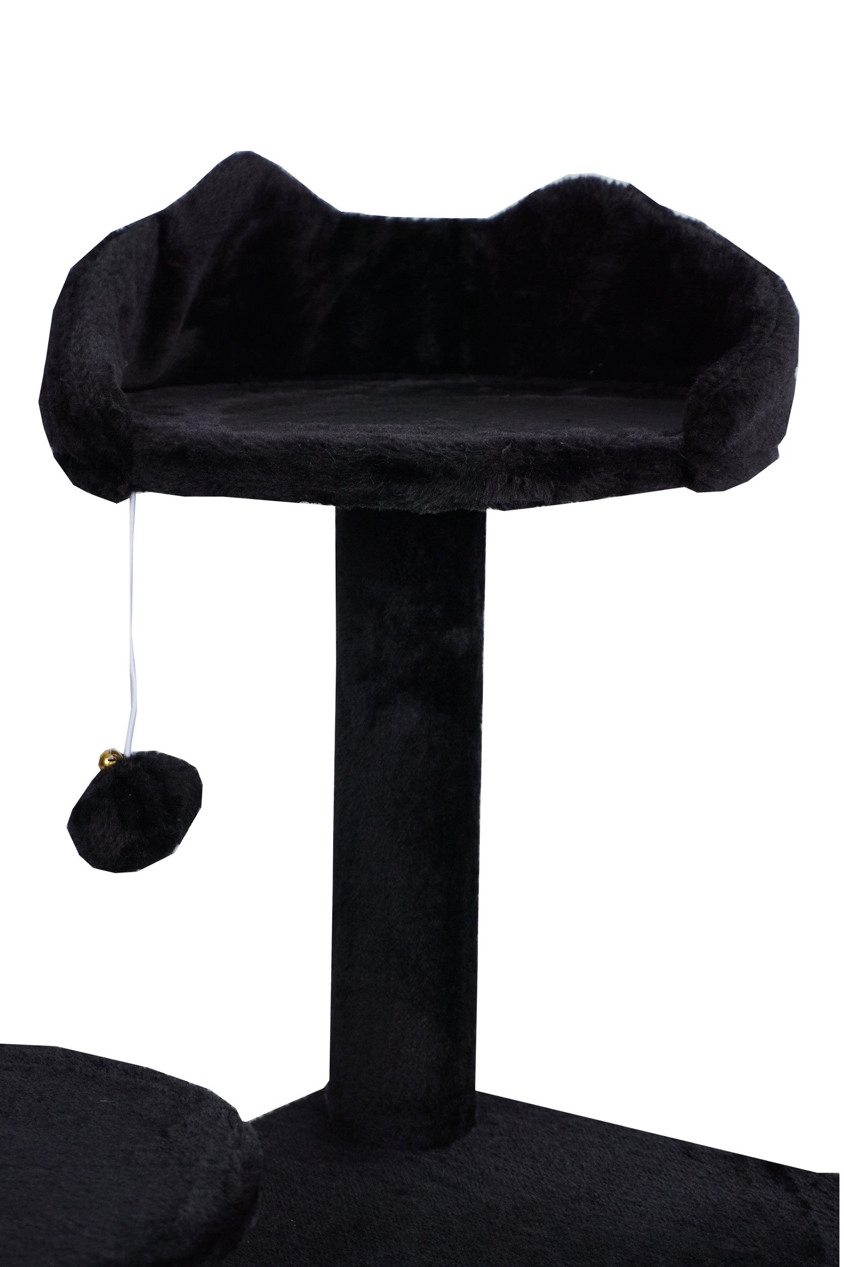 POHJOLAN LEMMIKKITARVIKE Kissan kiipeily-/raapimapuu 139 cm, Musta