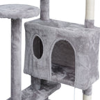 POHJOLAN LEMMIKKITARVIKE Kissan kiipeily-/raapimapuu 139 cm, Vaalea Harmaa