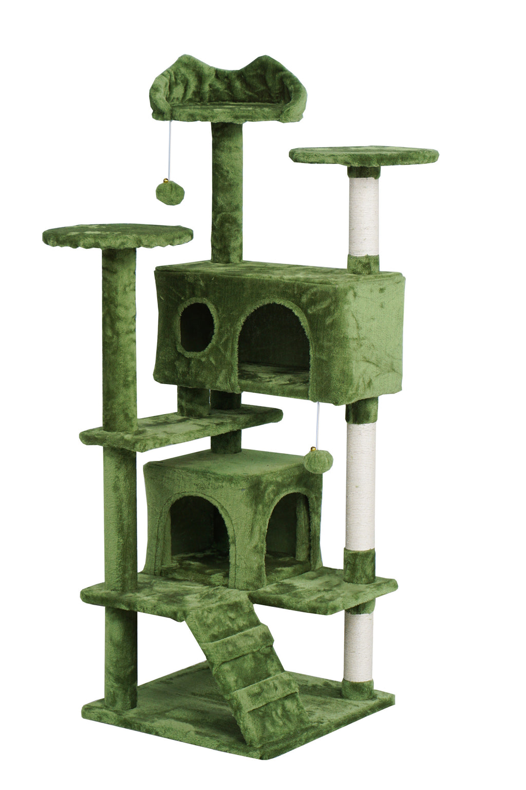 POHJOLAN LEMMIKKITARVIKE Kissan kiipeily-/raapimapuu 139 cm, Vihreä