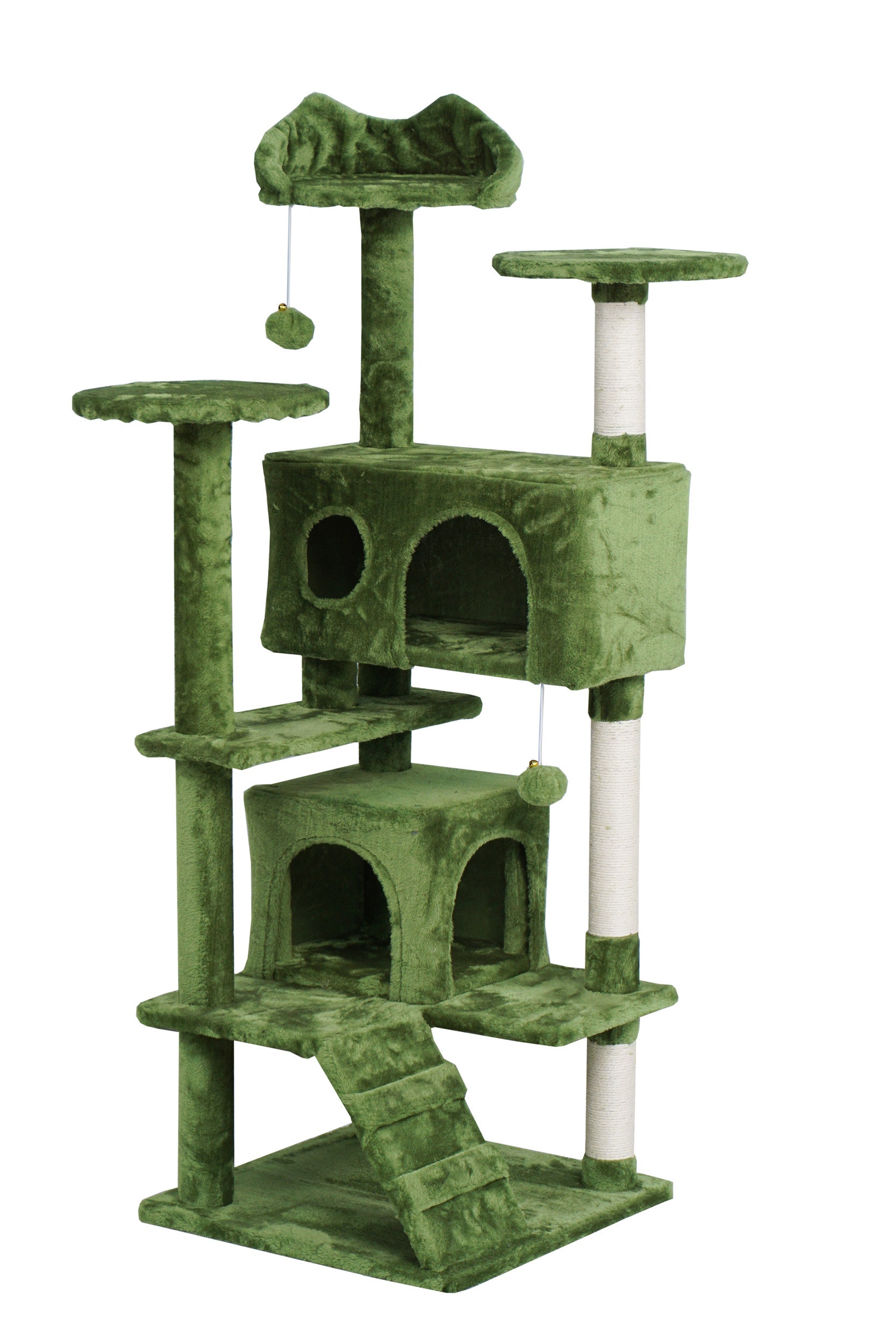 POHJOLAN LEMMIKKITARVIKE Kissan kiipeily-/raapimapuu 139 cm, Vihreä