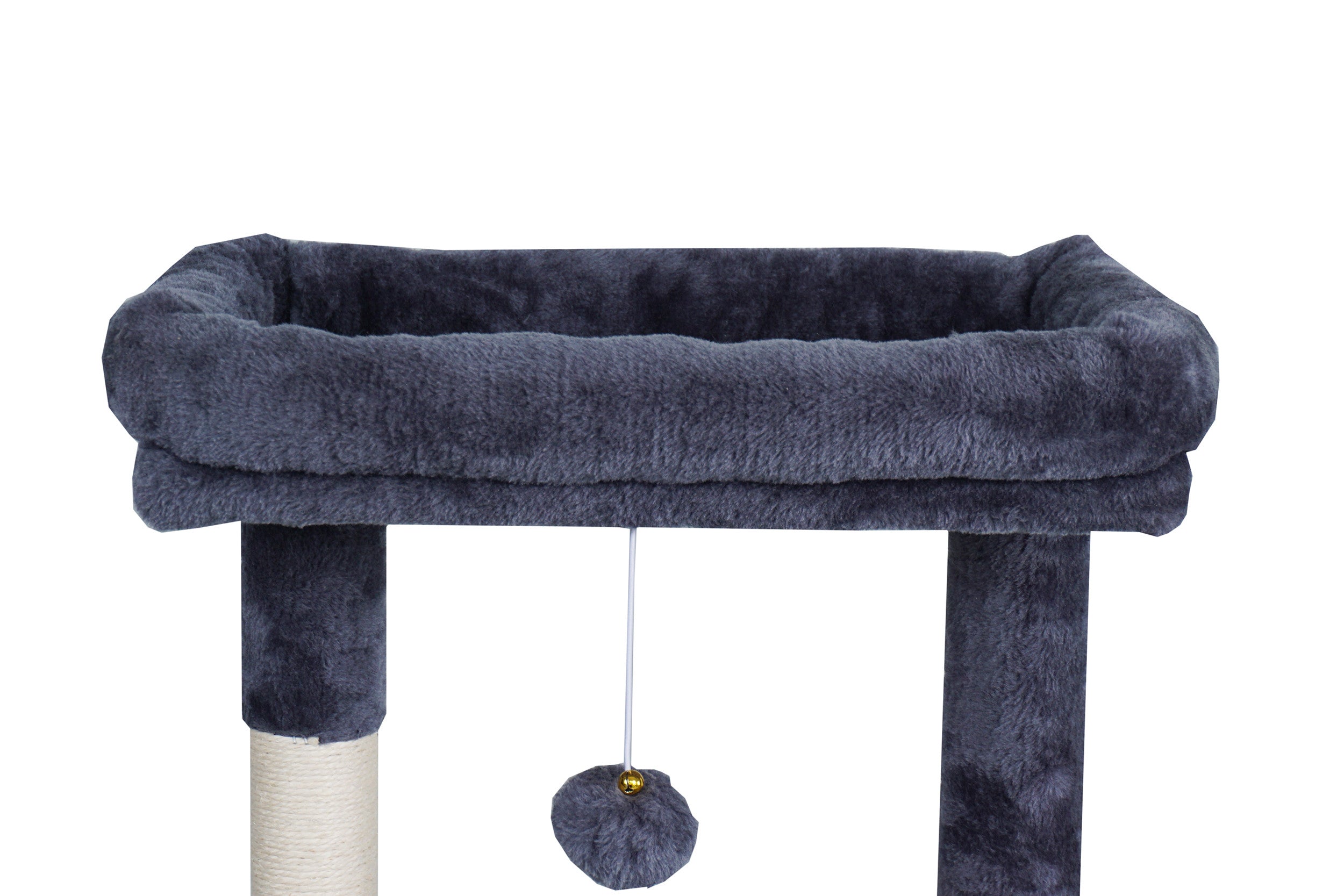 POHJOLAN LEMMIKKITARVIKE Kissan kiipeily-/raapimispuu 143 cm, Harmaa