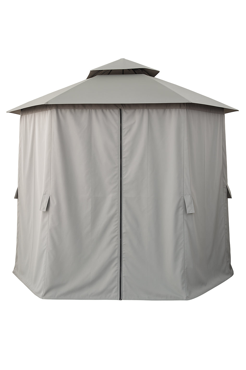 POHJOLA GARDEN Puutarhakatos / Paviljonki 360x360x260cm Pyöreä, Harmaa