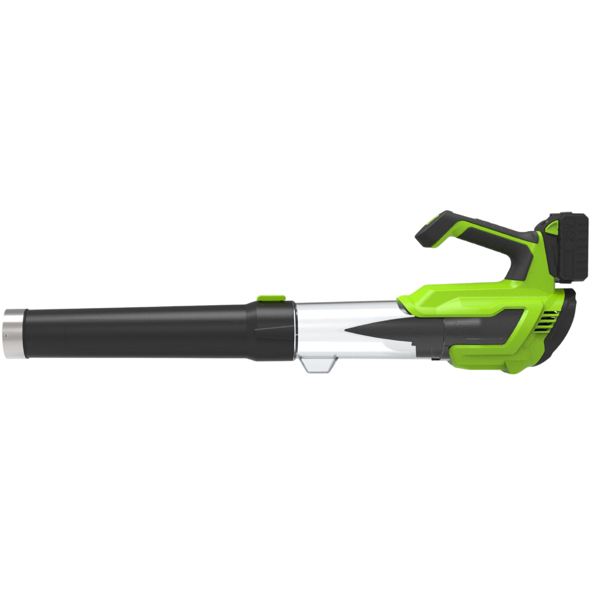 POHJOLA MOTORS Akkukäyttöinen Lehtipuhallin TURBO, 7-nopeutta, 20V Li-ion, sis. Akun ja Laturin