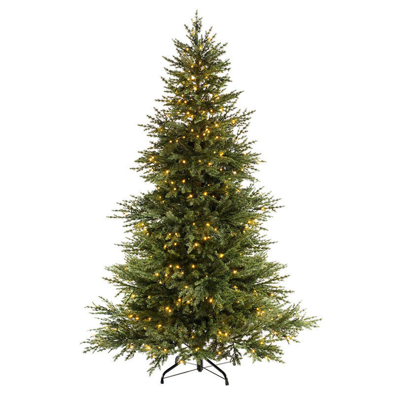 POHJOLA INDOOR Joulukuusi 210cm, 880 Oksaa, PE/PVC