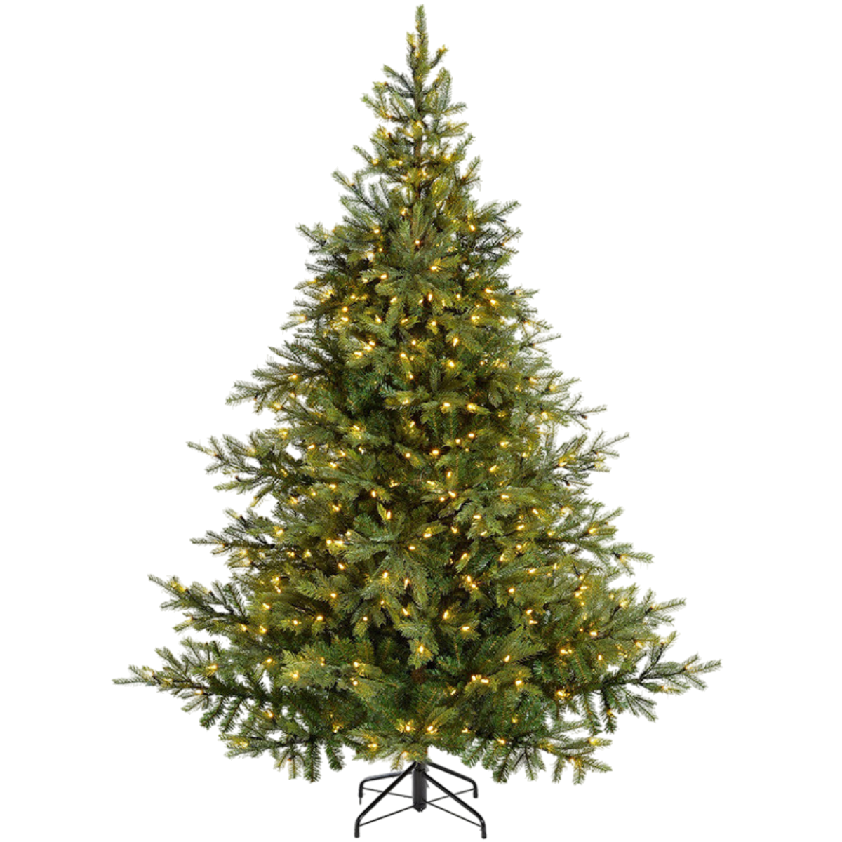 Joulukuusi 210 cm – 1036 oksaa, PE/PVC, automaattisesti avautuvat oksat