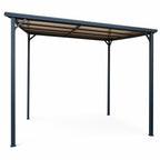 Pohjola Garden Pergola/Puutarhakatos 3x3m, PC katto, Harmaa