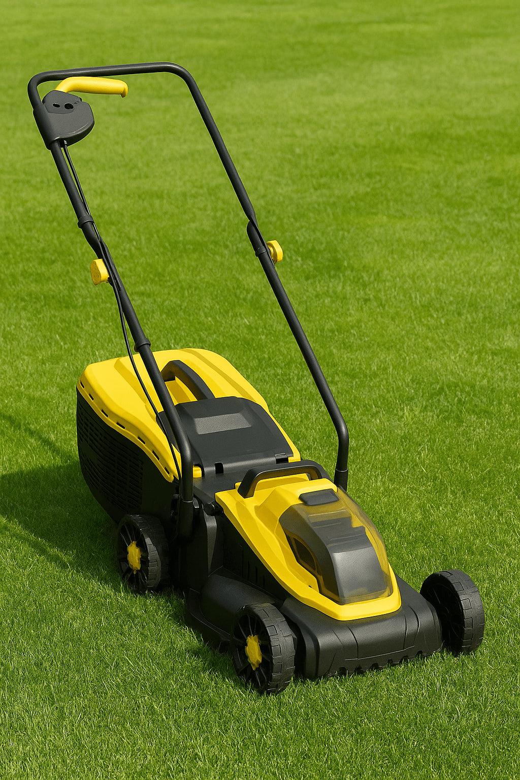 POHJOLA MOTORS Akkuruohonleikkuri 32cm, 20V, 4.0Ah Li-ion Akku